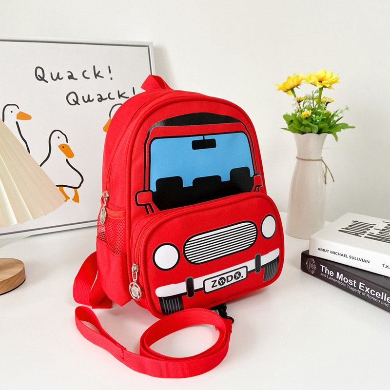 Cars Bus Cartoon School Bag Unicorn School Bag Kids Small Backpack